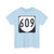 Virginia 609 1980 (Virginia) (Road Sign) T-Shirt (0dcc90)