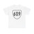 Virginia 609 1956 (Virginia) (Road Sign) T-Shirt (05fbe6)