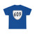 Virginia 609 1956 (Virginia) (Road Sign) T-Shirt (05fbe6)