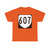 Virginia 607 1980 (Virginia) (Road Sign) T-Shirt (0e8e58)
