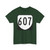 Virginia 607 1980 (Virginia) (Road Sign) T-Shirt (0e8e58)