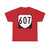 Virginia 607 1980 (Virginia) (Road Sign) T-Shirt (0e8e58)