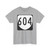 Virginia 604 1980 (Virginia) (Road Sign) T-Shirt