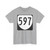 Virginia 597 1980 (Virginia) (Road Sign) T-Shirt