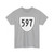Virginia 597 1956 (Virginia) (Road Sign) T-Shirt