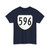 Virginia 596 1980 (Virginia) (Road Sign) T-Shirt
