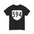Virginia 594 1980 (Virginia) (Road Sign) T-Shirt