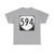 Virginia 594 1980 (Virginia) (Road Sign) T-Shirt