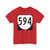 Virginia 594 1980 (Virginia) (Road Sign) T-Shirt