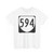 Virginia 594 1980 (Virginia) (Road Sign) T-Shirt