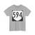 Virginia 594 1980 (Virginia) (Road Sign) T-Shirt