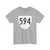 Virginia 594 1956 (Virginia) (Road Sign) T-Shirt