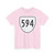 Virginia 594 1956 (Virginia) (Road Sign) T-Shirt