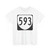 Virginia 593 1980 (Virginia) (Road Sign) T-Shirt
