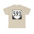 Virginia 593 1980 (Virginia) (Road Sign) T-Shirt