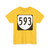 Virginia 593 1980 (Virginia) (Road Sign) T-Shirt