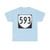 Virginia 593 1980 (Virginia) (Road Sign) T-Shirt