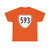 Virginia 593 1956 (Virginia) (Road Sign) T-Shirt