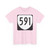 Virginia 591 1980 (Virginia) (Road Sign) T-Shirt