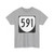 Virginia 591 1980 (Virginia) (Road Sign) T-Shirt
