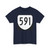 Virginia 591 1980 (Virginia) (Road Sign) T-Shirt