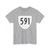 Virginia 591 1956 (Virginia) (Road Sign) T-Shirt