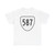 Virginia 587 1956 (Virginia) (Road Sign) T-Shirt