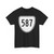 Virginia 587 1956 (Virginia) (Road Sign) T-Shirt