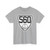 Virginia 560 1924 (Virginia) (Road Sign) T-Shirt