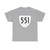 Virginia 551 1956 (Virginia) (Road Sign) T-Shirt