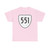 Virginia 551 1956 (Virginia) (Road Sign) T-Shirt