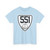 Virginia 551 1924 (Virginia) (Road Sign) T-Shirt