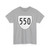 Virginia 550 1956 (Virginia) (Road Sign) T-Shirt