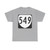 Virginia 549 1980 (Virginia) (Road Sign) T-Shirt