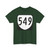 Virginia 549 1980 (Virginia) (Road Sign) T-Shirt