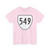 Virginia 549 1956 (Virginia) (Road Sign) T-Shirt