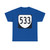 Virginia 533 1980 (Virginia) (Road Sign) T-Shirt