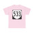 Virginia 533 1980 (Virginia) (Road Sign) T-Shirt