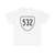 Virginia 532 1956 (Virginia) (Road Sign) T-Shirt
