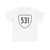 Virginia 531 1956 (Virginia) (Road Sign) T-Shirt