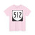 Virginia 512 1980 (Virginia) (Road Sign) T-Shirt