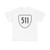 Virginia 511 1956 (Virginia) (Road Sign) T-Shirt
