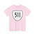 Virginia 511 1956 (Virginia) (Road Sign) T-Shirt