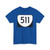 Virginia 511 (Virginia) (Road Sign) T-Shirt