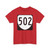 Virginia 502 1980 (Virginia) (Road Sign) T-Shirt