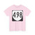 Virginia 498 1980 (Virginia) (Road Sign) T-Shirt