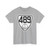 Virginia 489 1924 (Virginia) (Road Sign) T-Shirt