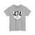 Virginia 474 1924 (Virginia) (Road Sign) T-Shirt