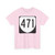 Virginia 471 1980 (Virginia) (Road Sign) T-Shirt