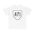 Virginia 471 1956 (Virginia) (Road Sign) T-Shirt
